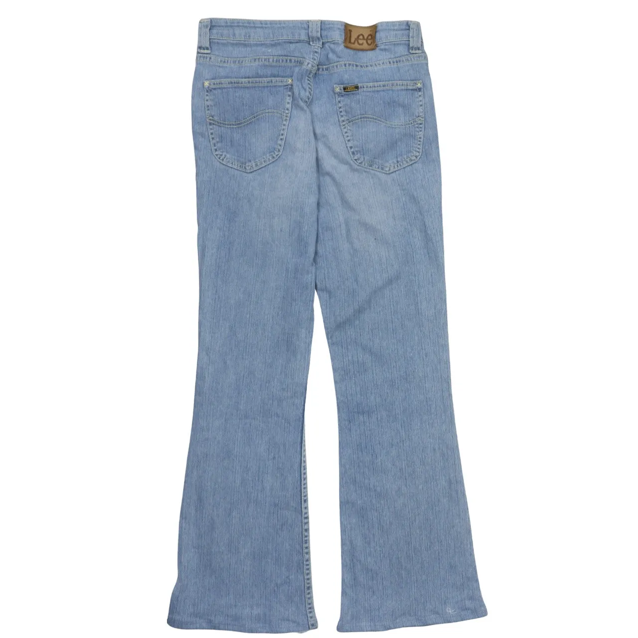 Lee 90's Lightwash Straight Leg Baggy Jeans / Pants 32 Blue sold by Vintage Club