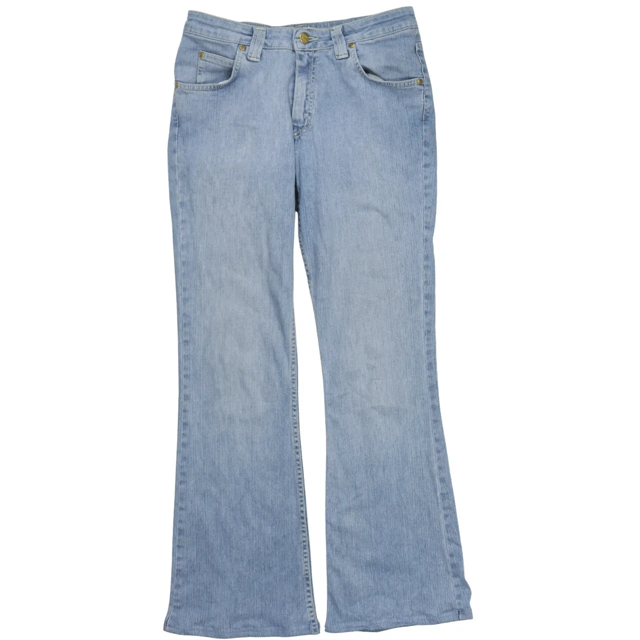 Lee 90's Lightwash Straight Leg Baggy Jeans / Pants 32 Blue sold by Vintage Club product image thumbnail 2