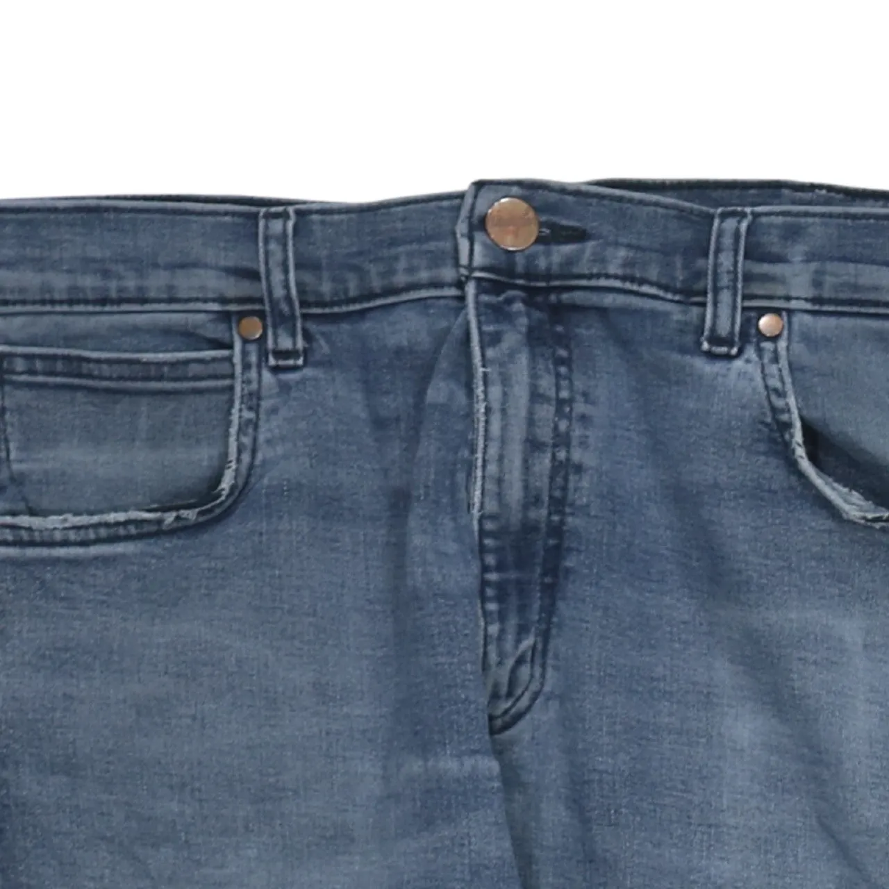 Wrangler 90's Lightwash Straight Leg Baggy Jeans / Pants 30 Blue sold by Vintage Club product image thumbnail 3