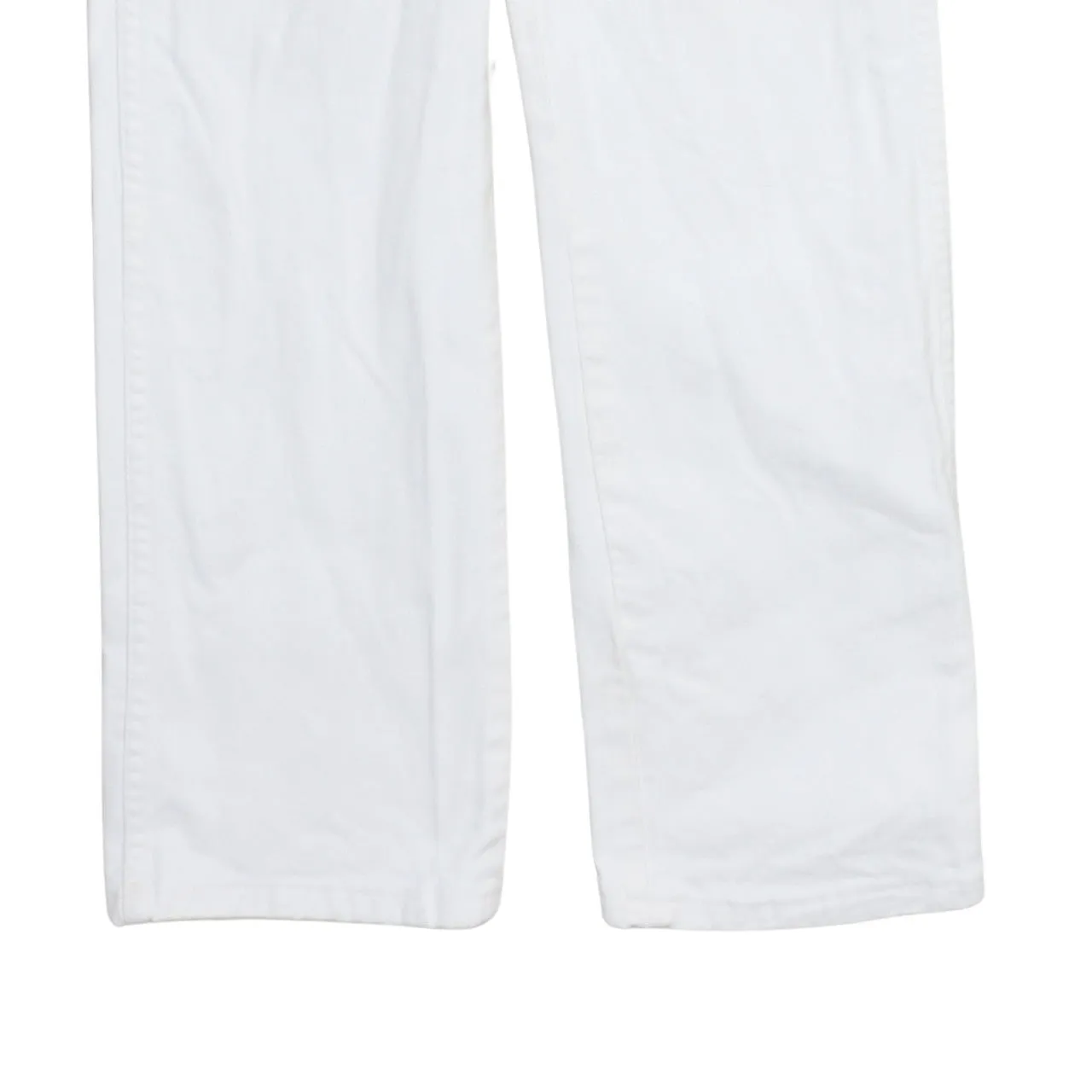 Wrangler 90's Lightweight Straight Leg Baggy Trousers / Pants 26 White sold by Vintage Club product image thumbnail 4