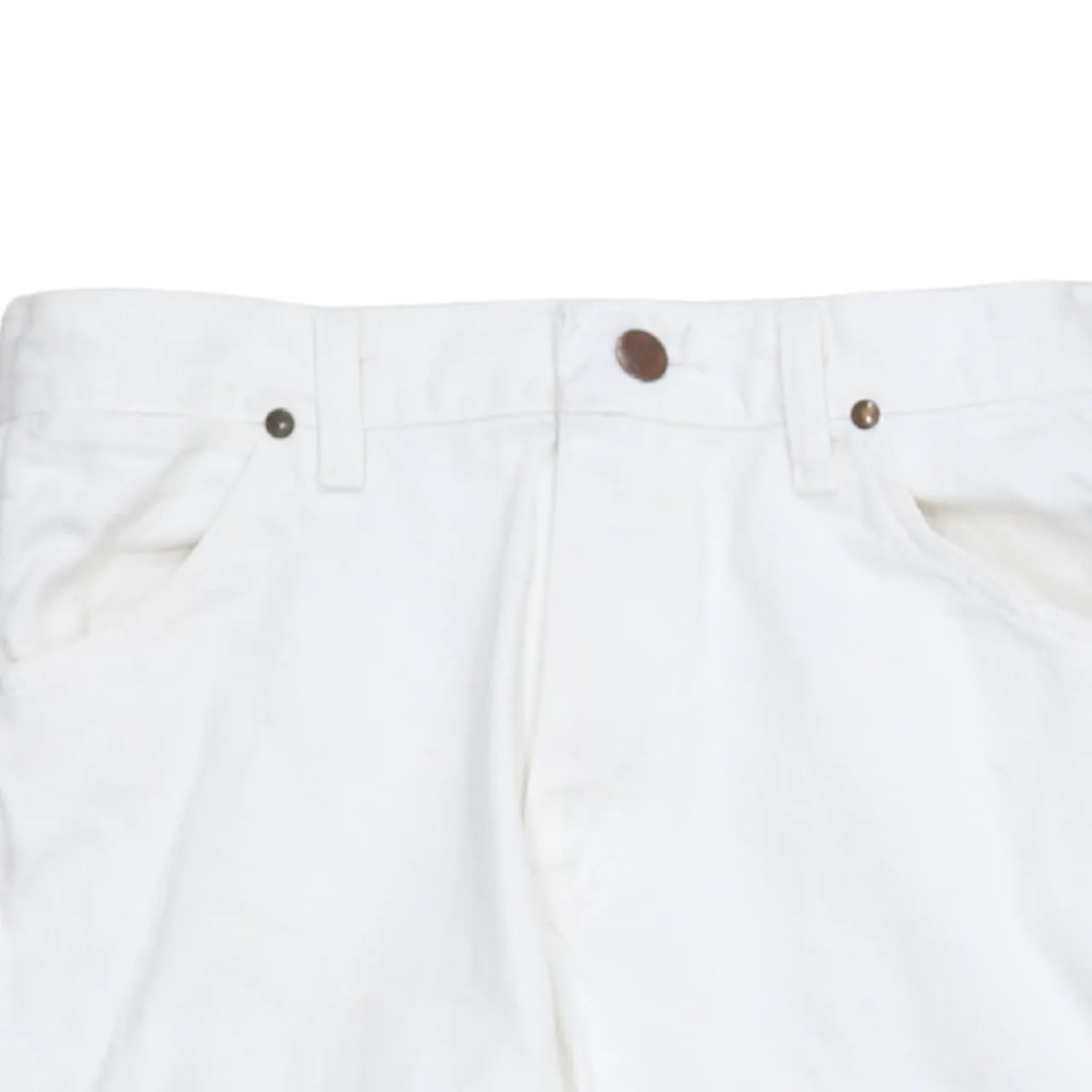 Wrangler 90's Lightweight Straight Leg Baggy Trousers / Pants 26 White sold by Vintage Club product image thumbnail 3