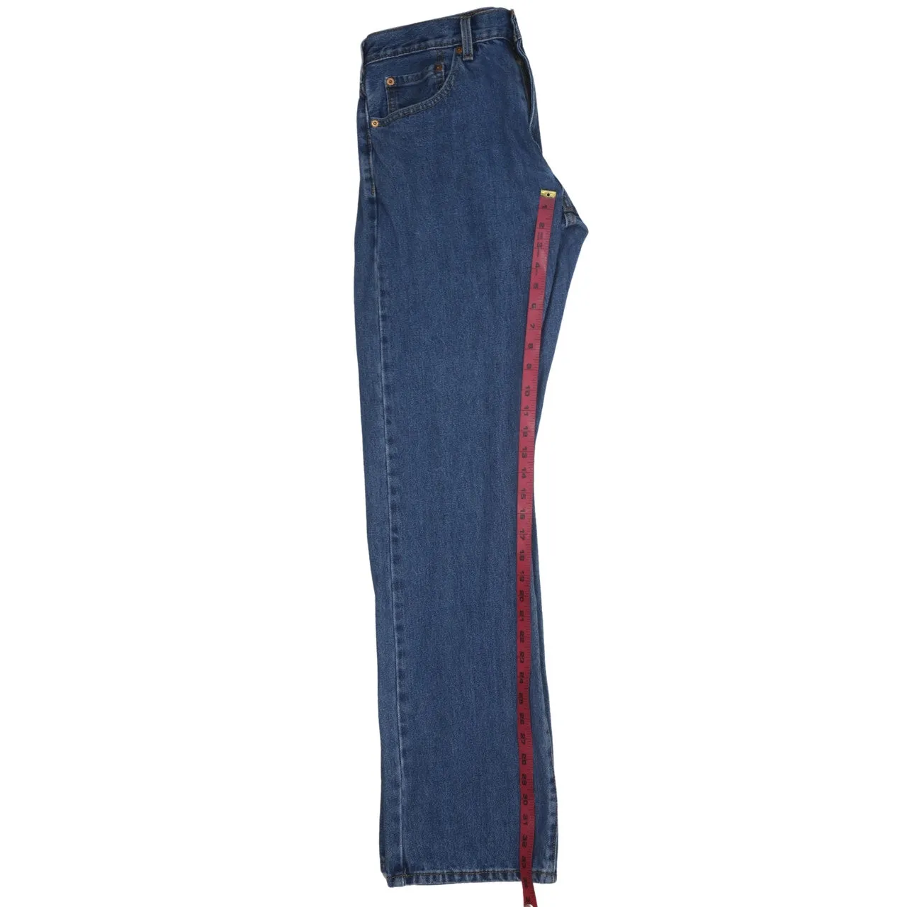 Levi Strauss &Co 90's 517 Straight Leg Baggy Jeans / Pants 32 Blue sold by Vintage Club product image thumbnail 5
