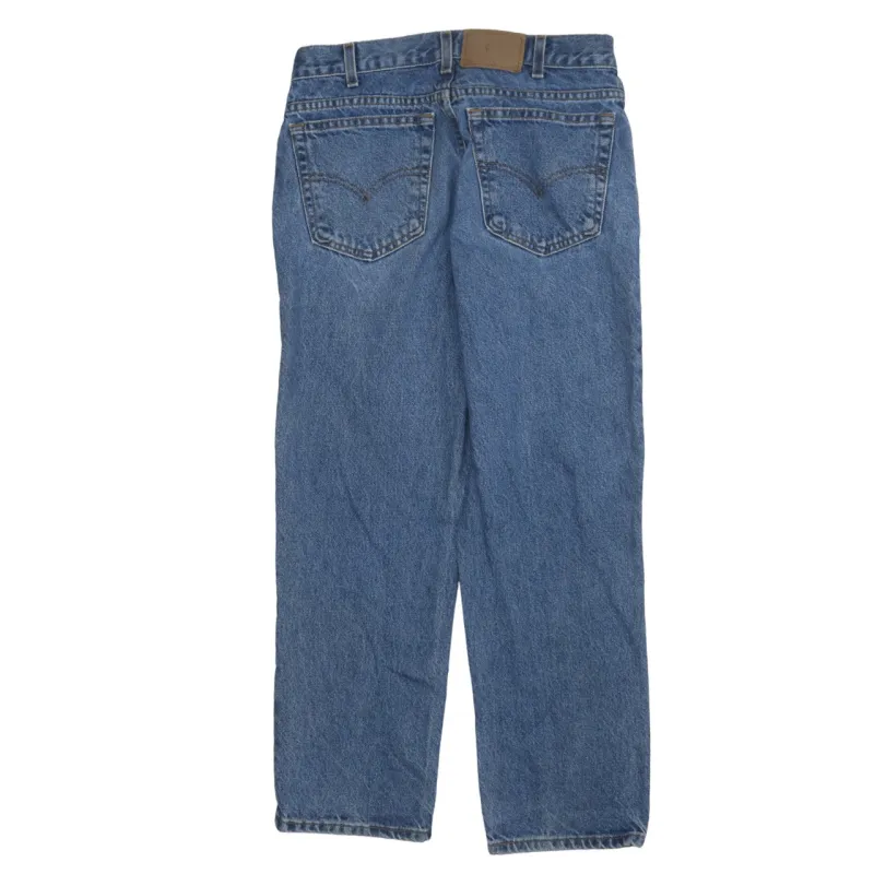 Levi Strauss &Co 90's 550 Straight Leg Baggy Jeans / Pants 31 Blue sold by Vintage Club