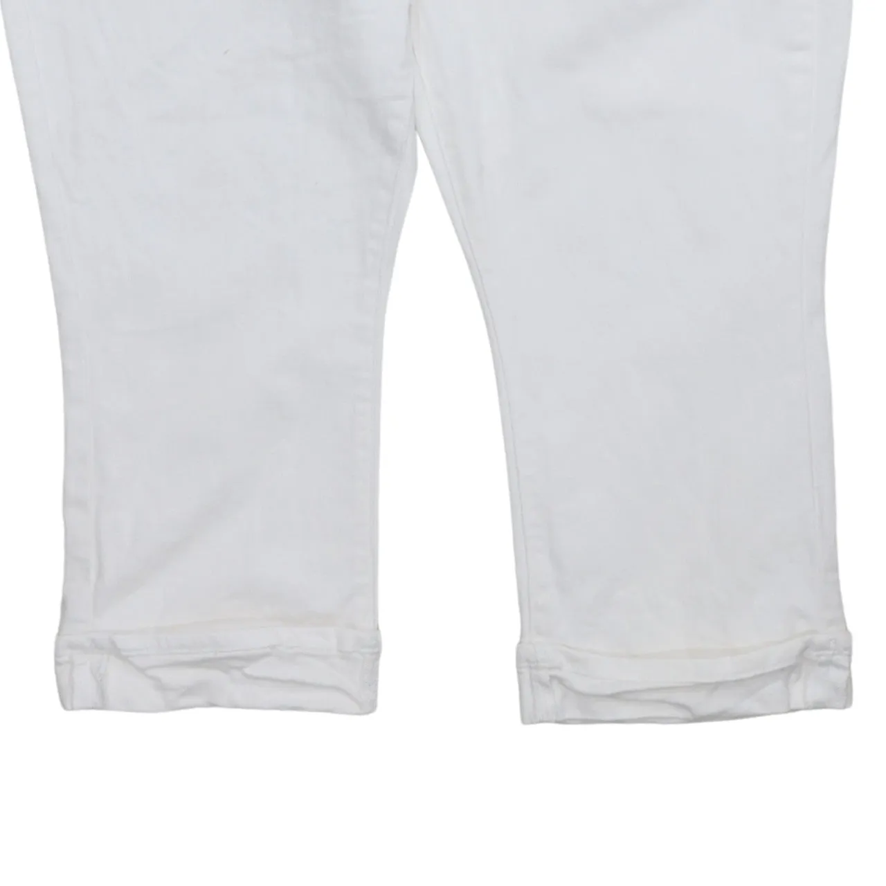 Signature 90's Lightweight Straight Leg Baggy Trousers / Pants 36 White sold by Vintage Club product image thumbnail 4