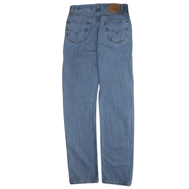 Levi Strauss &Co 90's 505 Straight Leg Baggy Jeans / Pants 36 Blue sold by Vintage Club