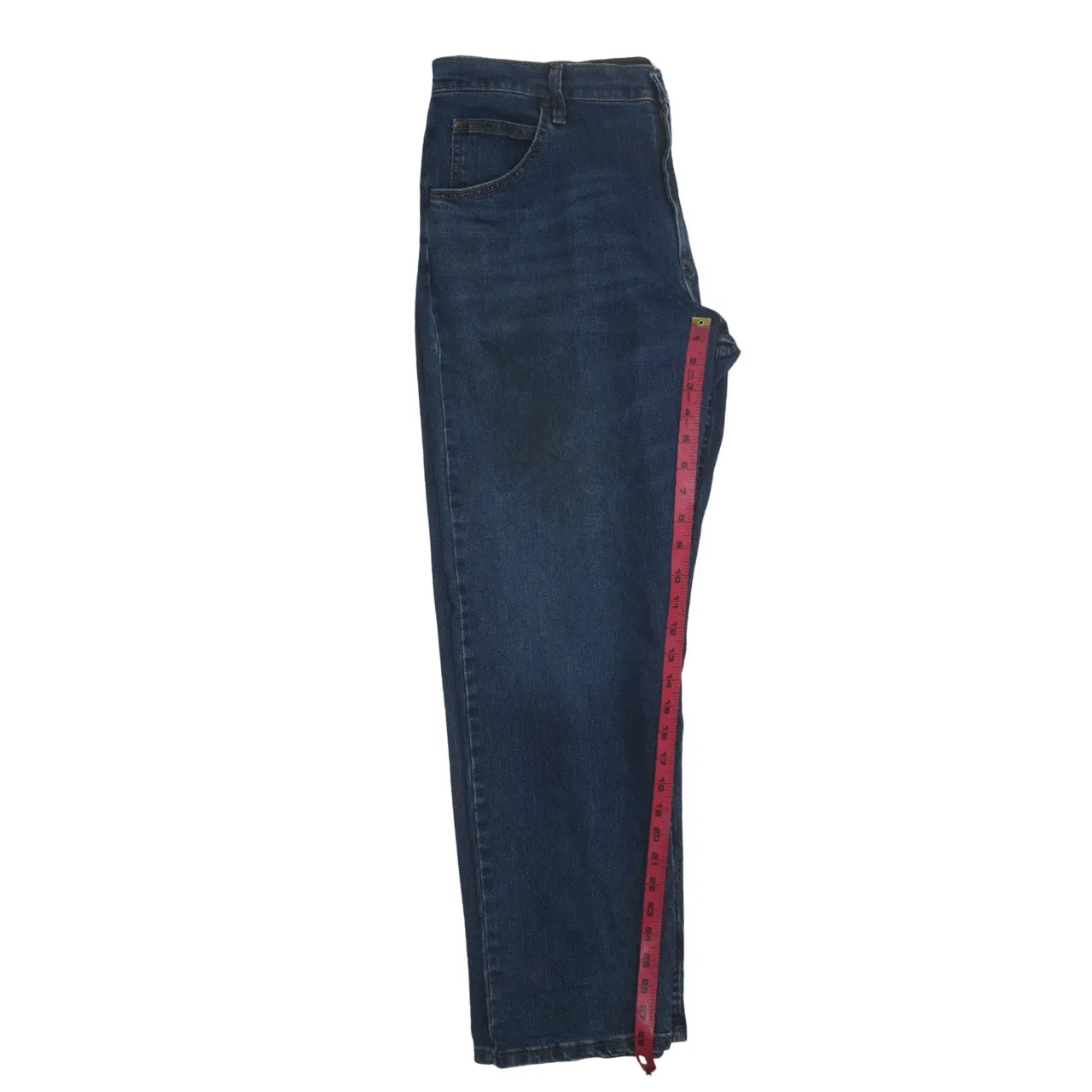Wrangler 90's Lightwash Straight Leg Baggy Jeans / Pants 36 Blue sold by Vintage Club product image thumbnail 5