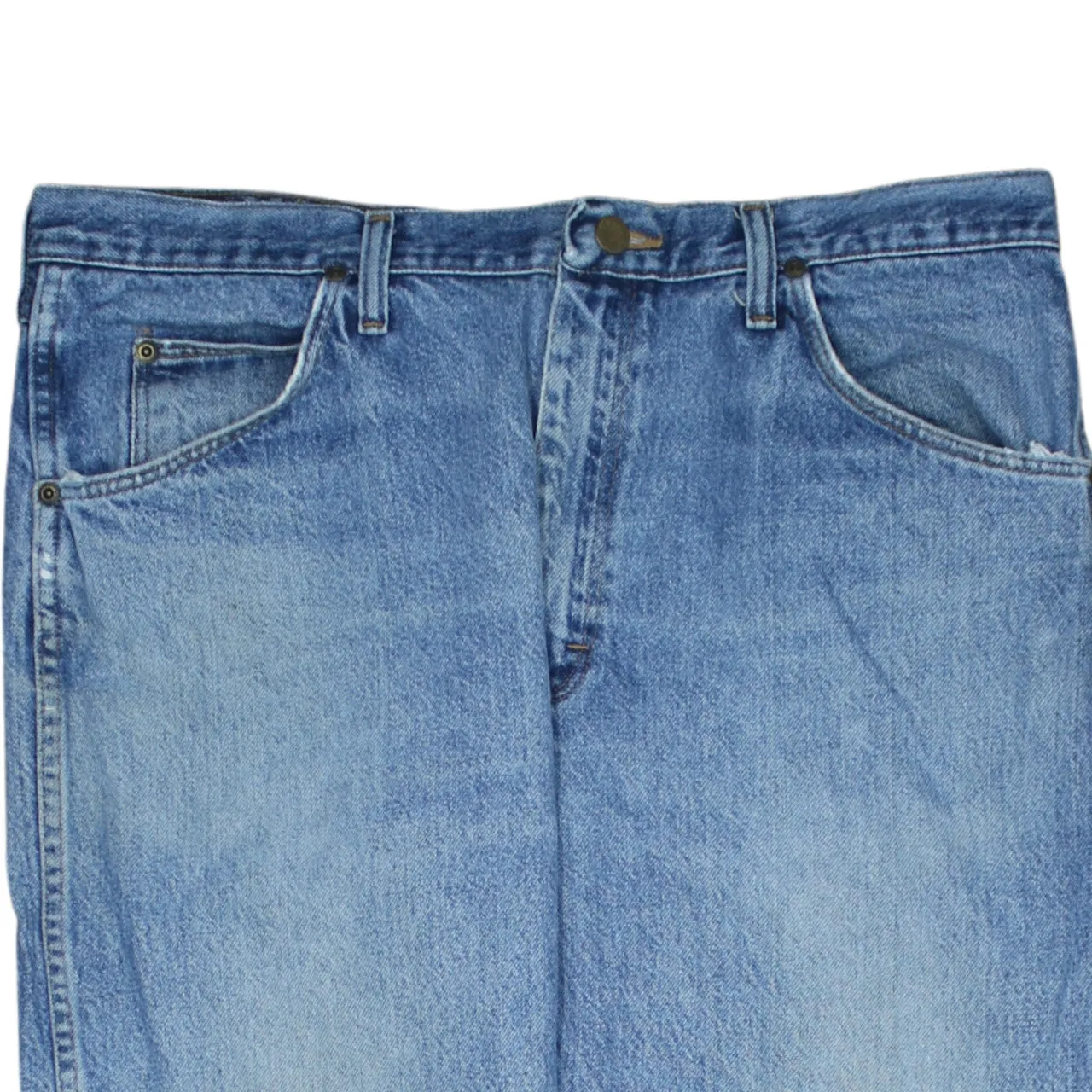 Wrangler 90's Lightwash Straight Leg Baggy Jeans / Pants 36 Blue sold by Vintage Club product image thumbnail 3