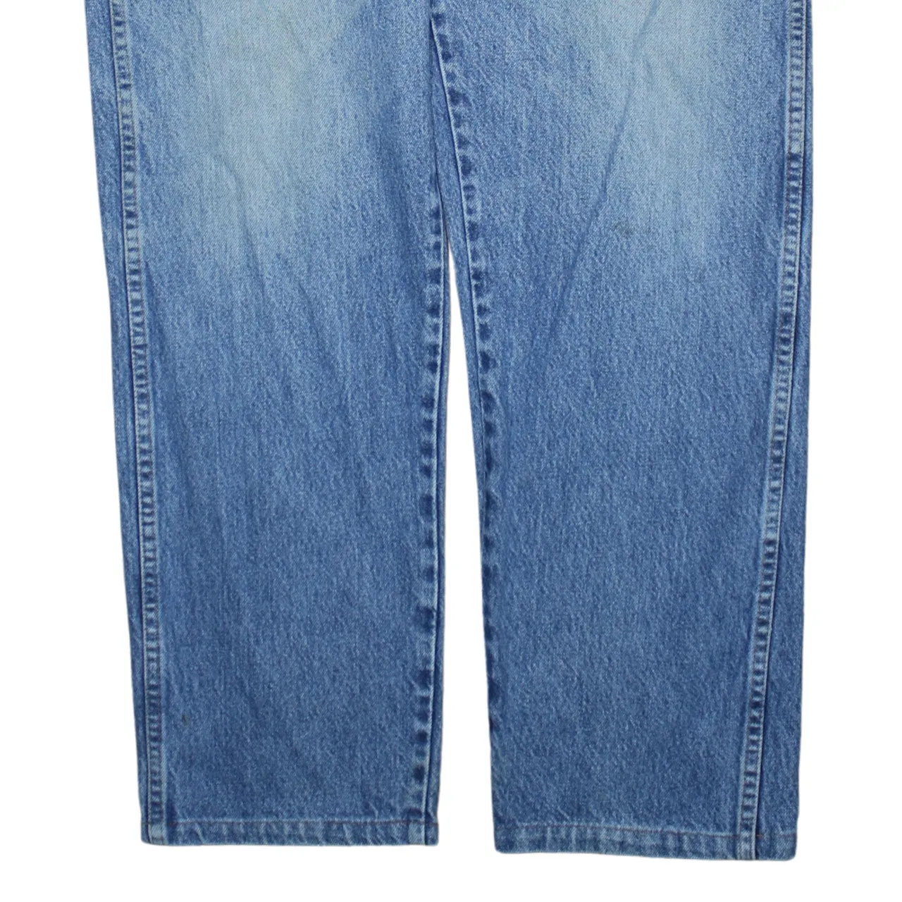 Wrangler 90's Lightwash Straight Leg Baggy Jeans / Pants 36 Blue sold by Vintage Club product image thumbnail 4
