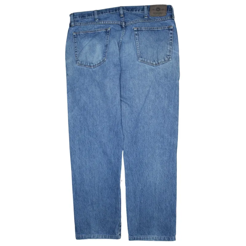 Wrangler 90's Lightwash Straight Leg Baggy Jeans / Pants 36 Blue sold by Vintage Club
