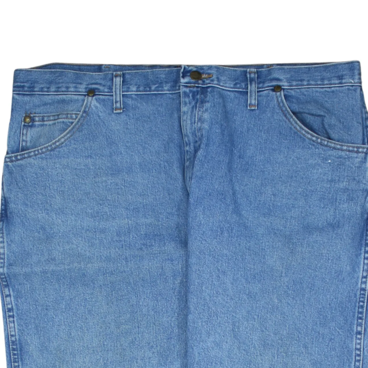 Wrangler 90's Lightwash Straight Leg Baggy Jeans / Pants 40 Blue sold by Vintage Club product image thumbnail 3