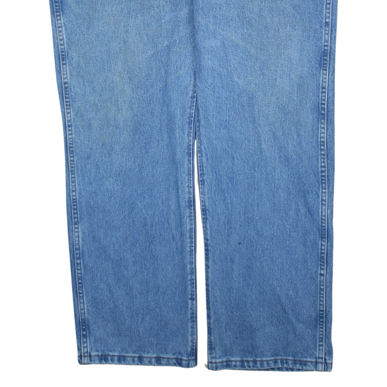 Wrangler 90's Lightwash Straight Leg Baggy Jeans / Pants 40 Blue sold by Vintage Club product image thumbnail 4