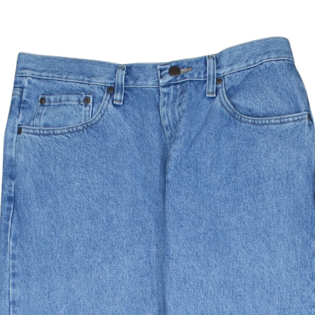 Wrangler 90's Lightwash Straight Leg Baggy Jeans / Pants 33 Blue sold by Vintage Club product image thumbnail 3