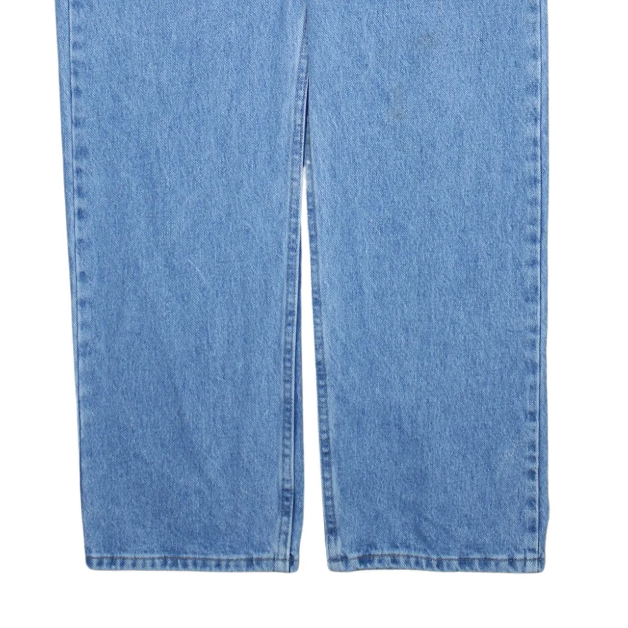 Wrangler 90's Lightwash Straight Leg Baggy Jeans / Pants 33 Blue sold by Vintage Club product image thumbnail 4