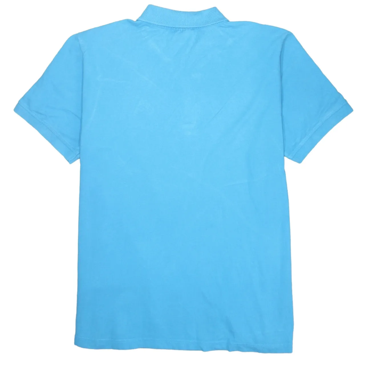 Kappa 90's Short Sleeves Quarter Button Polo Shirt XXLarge (2XL) Blue sold by Vintage Club product image thumbnail 2