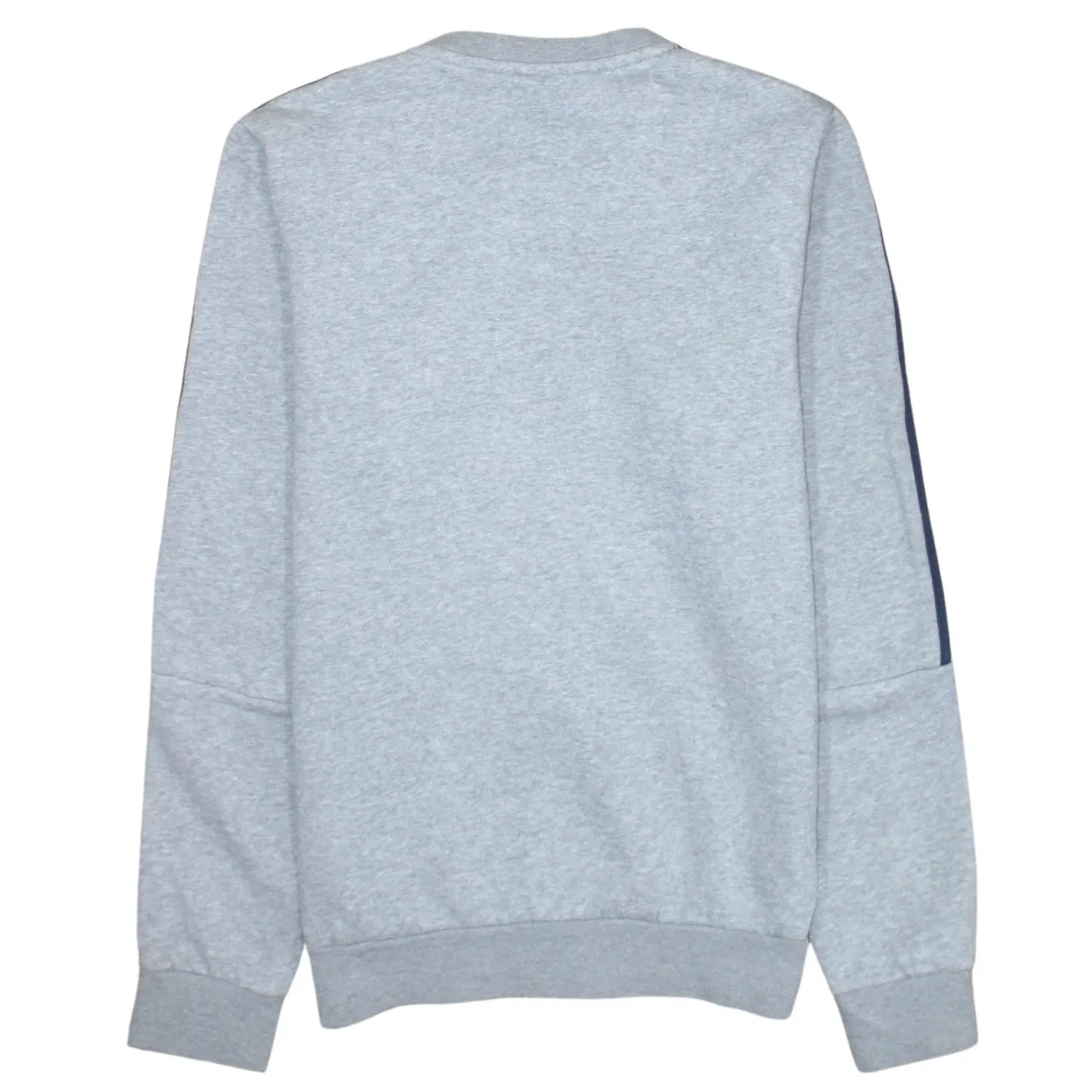 Adidas 90's Striped Sleeve Crew Neck Sweatshirt Small Grey sold by Vintage Club product image thumbnail 2