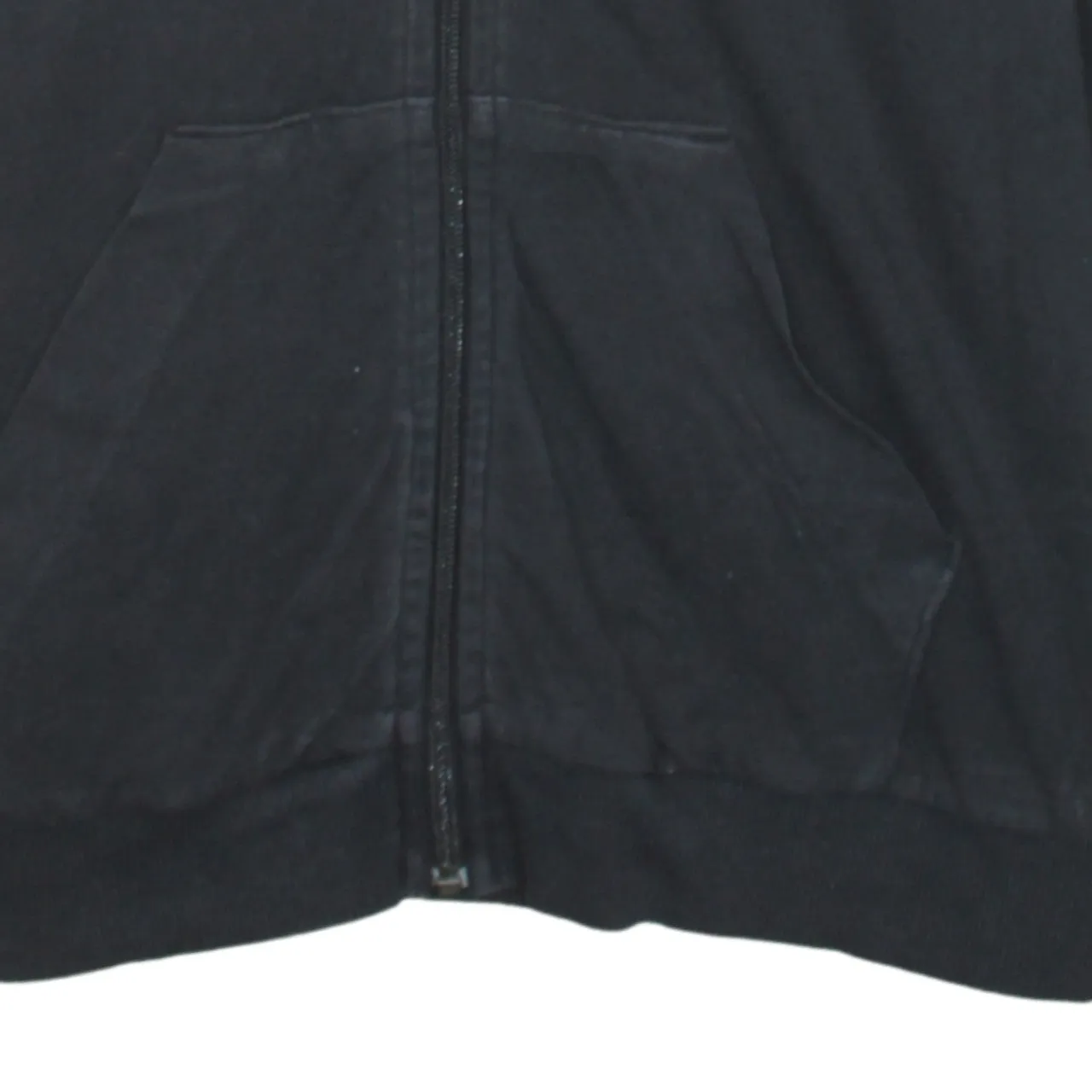 Adidas 90's Striped Sleeve Full Zip Up Hoodie Large Black sold by Vintage Club product image thumbnail 4