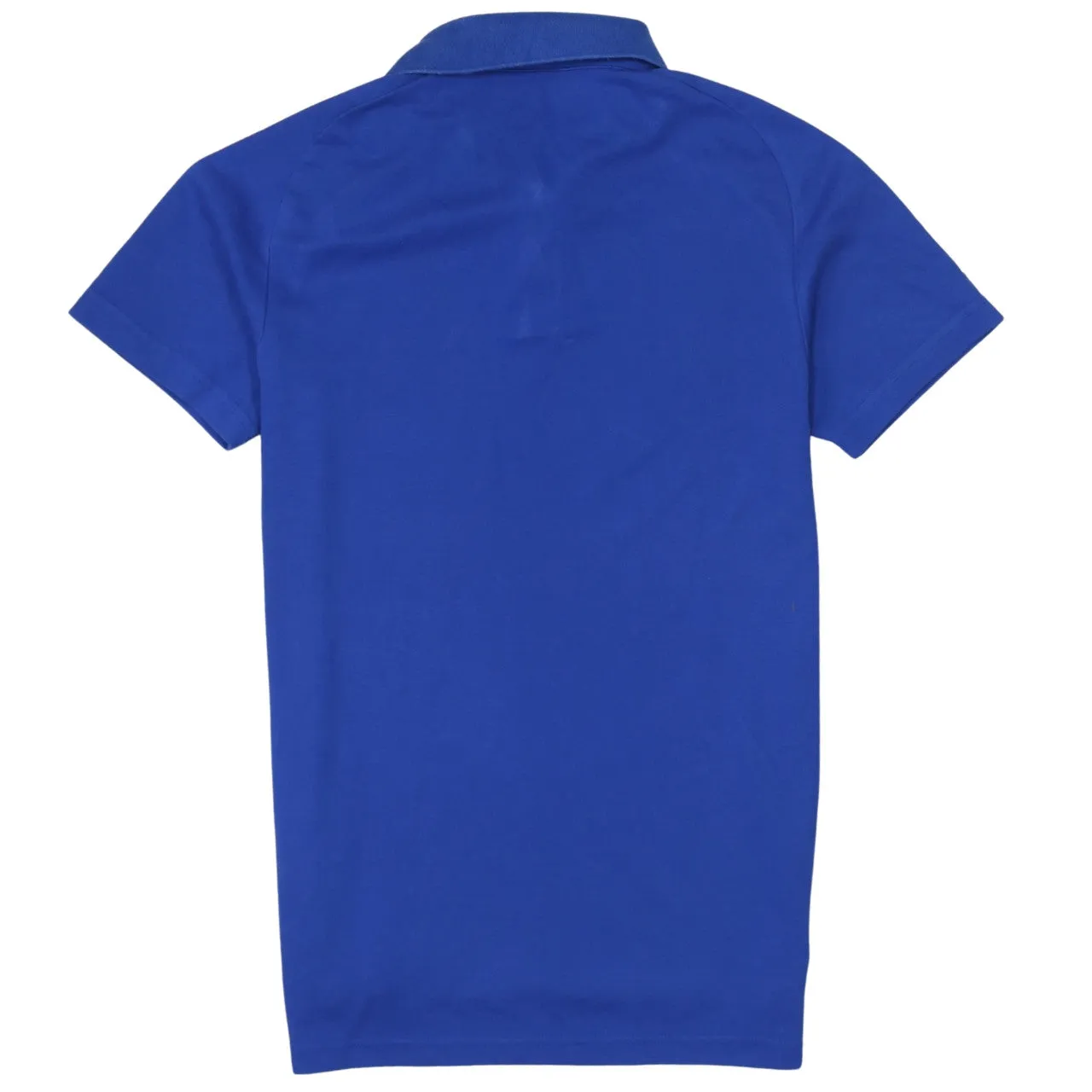 Adidas 90's Short Sleeves Quarter Button Polo Shirt Small Blue sold by Vintage Club product image thumbnail 2