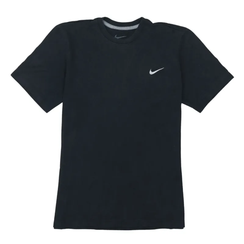 Nike 90's Swoosh Short Sleeves T Shirt Medium Black sold by Vintage Club