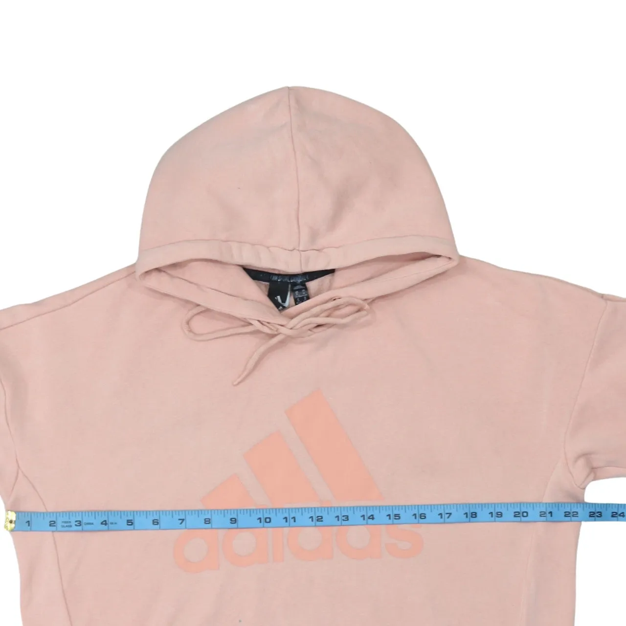 Adidas 90's Spellout Pullover Hoodie Medium Pink sold by Vintage Club product image thumbnail 5