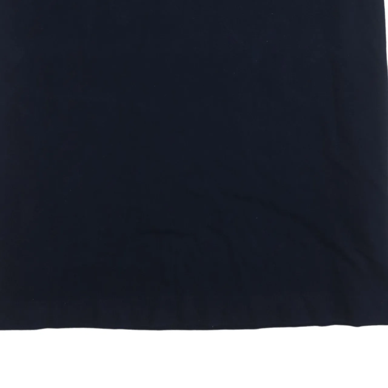 Lacoste 90's Short Sleeves Quarter Button Polo Shirt XLarge Navy Blue sold by Vintage Club product image thumbnail 4