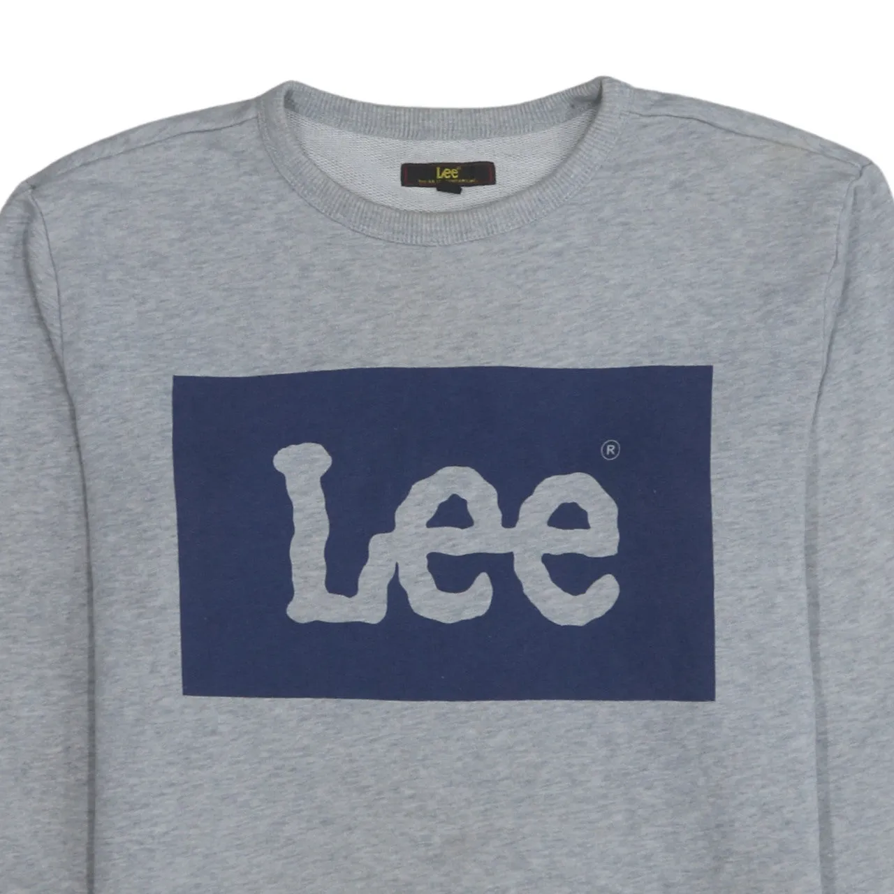 Lee 90's Spellout Crew Neck Sweatshirt Small Grey sold by Vintage Club product image thumbnail 3