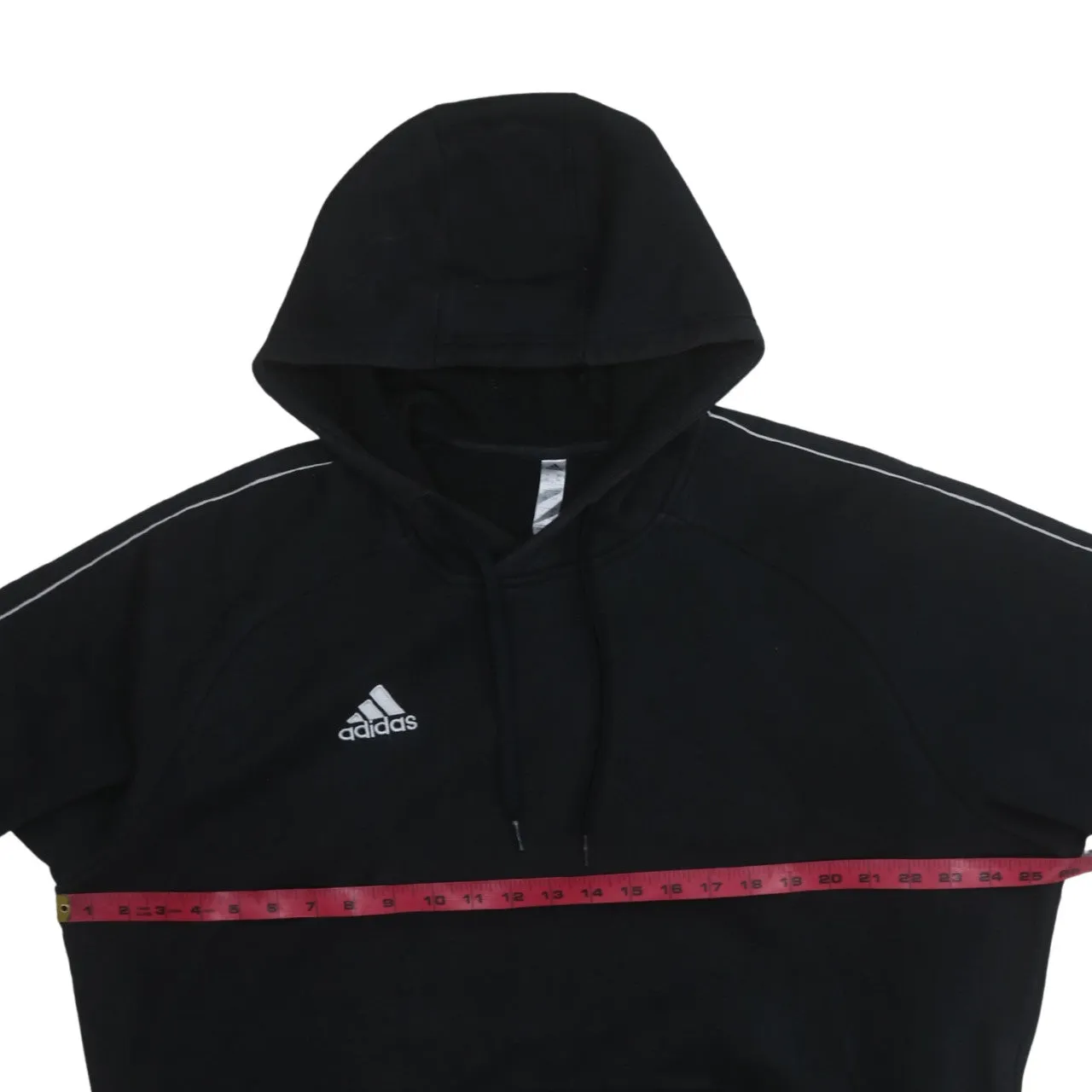 Adidas 90's Drawstring Pockets Pullover Hoodie XXLarge (2XL) Black sold by Vintage Club product image thumbnail 5