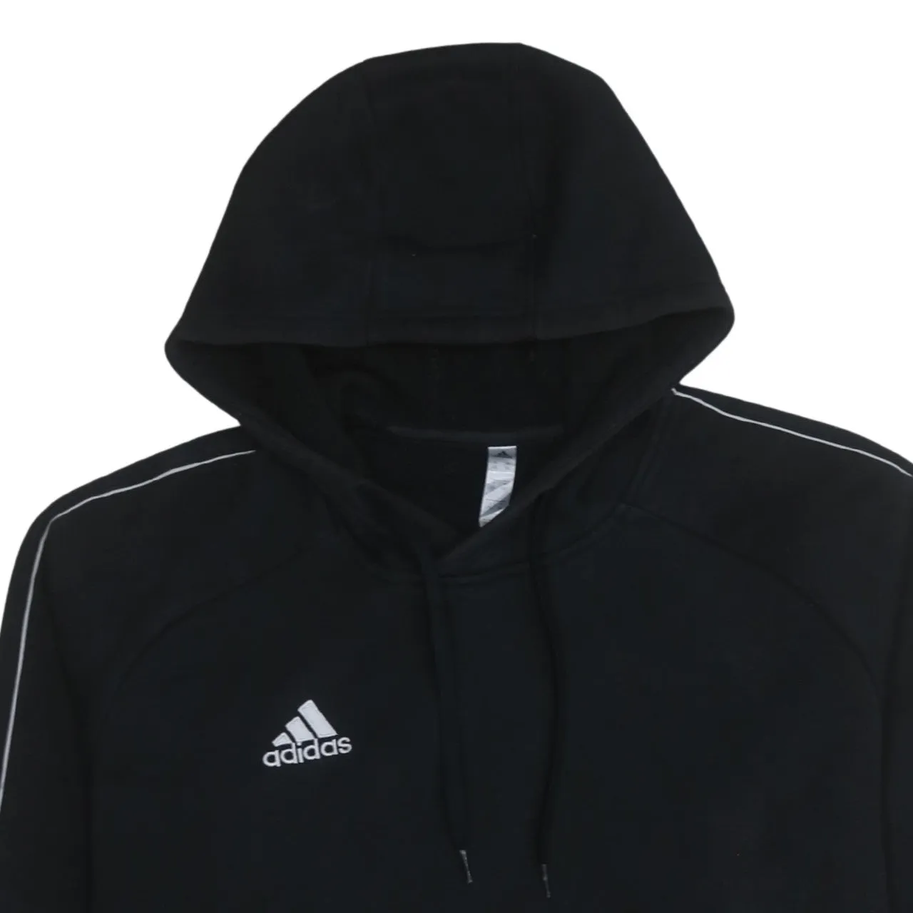 Adidas 90's Drawstring Pockets Pullover Hoodie XXLarge (2XL) Black sold by Vintage Club product image thumbnail 3