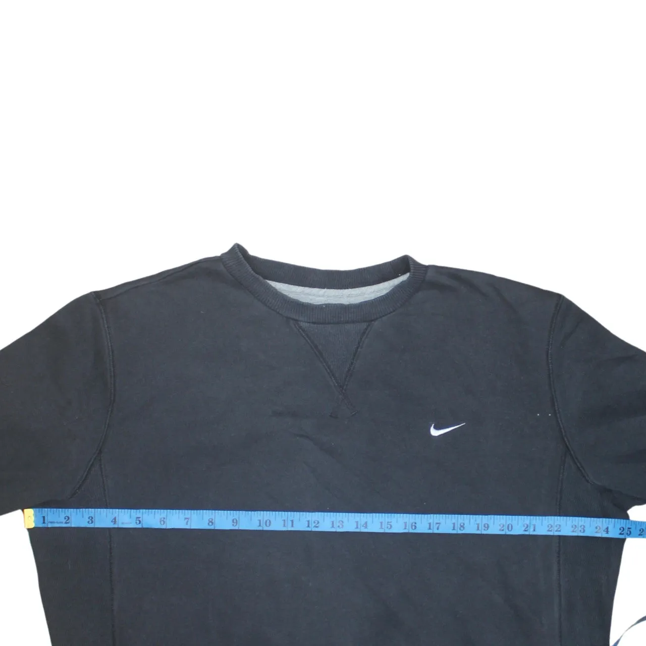 Nike 90's Swoosh Crew Neck Sweatshirt XLarge Black sold by Vintage Club product image thumbnail 5