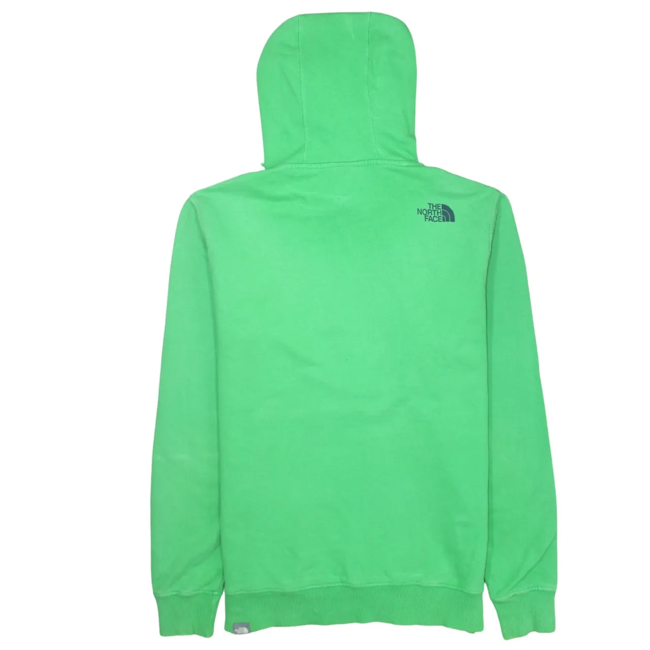 The North Face 90's Spellout Pullover Hoodie Medium Green sold by Vintage Club product image thumbnail 2