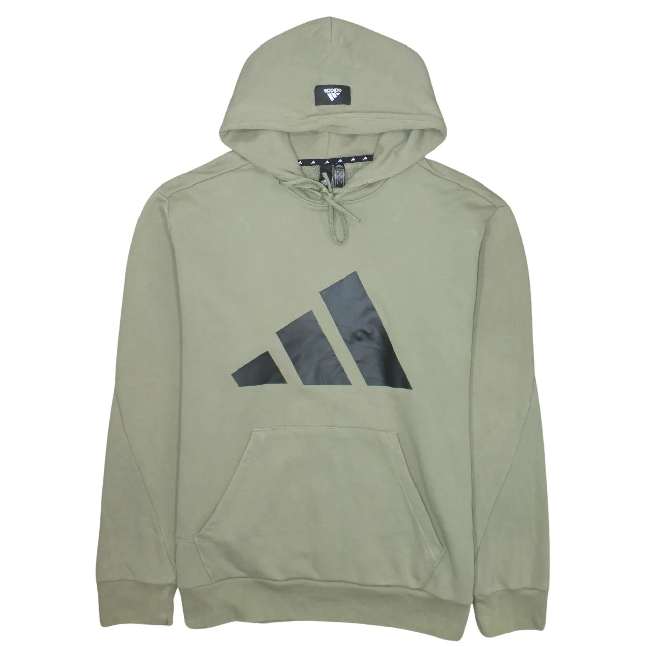 Adidas 90's Spellout Pullover Hoodie XLarge Green sold by Vintage Club