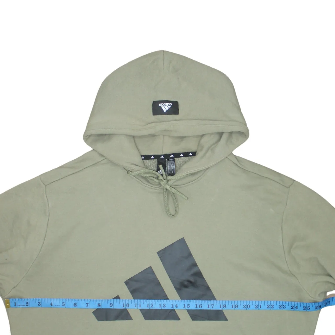 Adidas 90's Spellout Pullover Hoodie XLarge Green sold by Vintage Club product image thumbnail 5