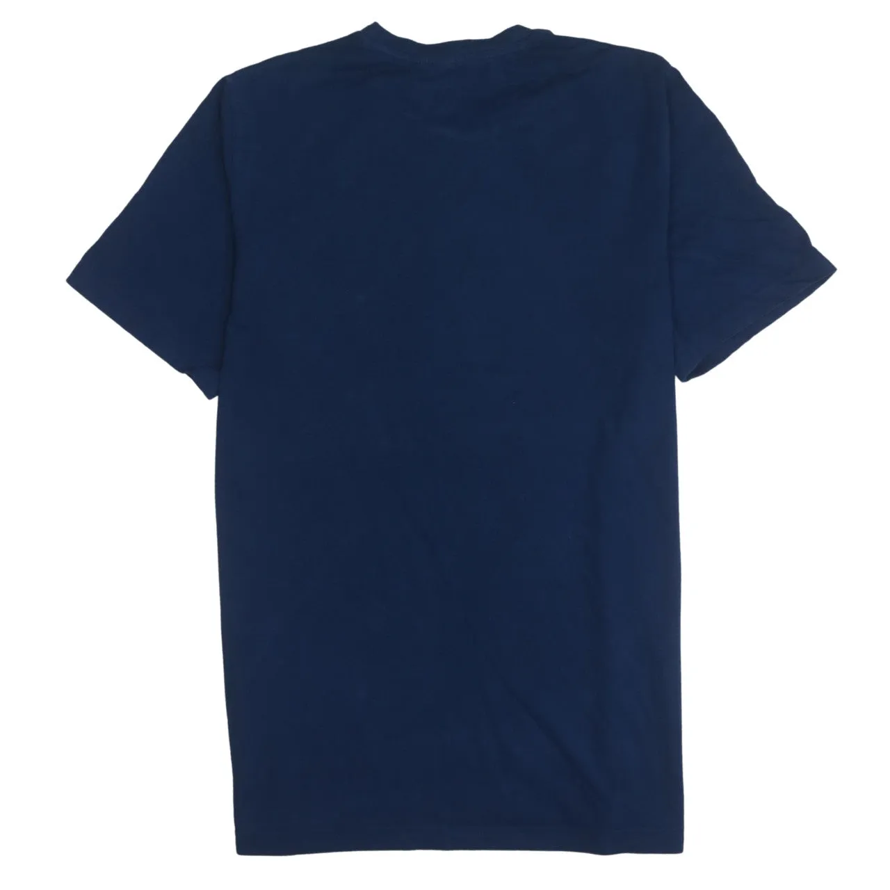 Adidas 90's Short Sleeves Crew Neck T Shirt Large Navy Blue sold by Vintage Club product image thumbnail 2