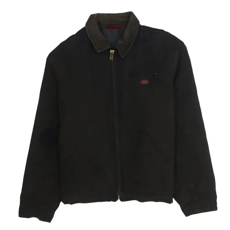 Dickies 90's Lightweight Full Zip Up Windbreaker XLarge Brown made by Dickies