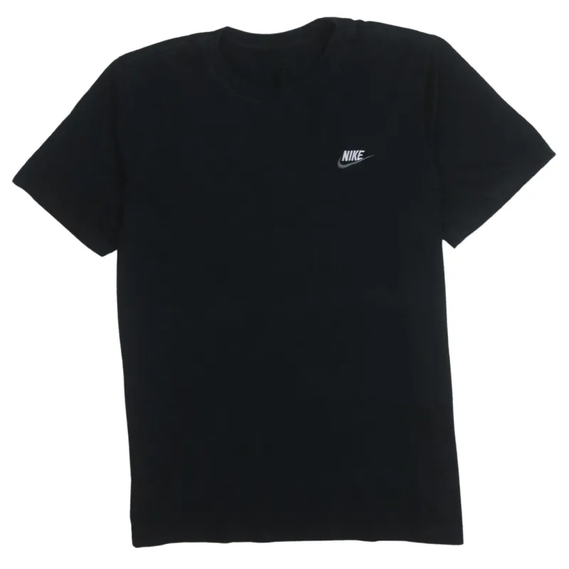 Nike 90's Swoosh Short Sleeves T Shirt Medium  Black sold by Vintage Club