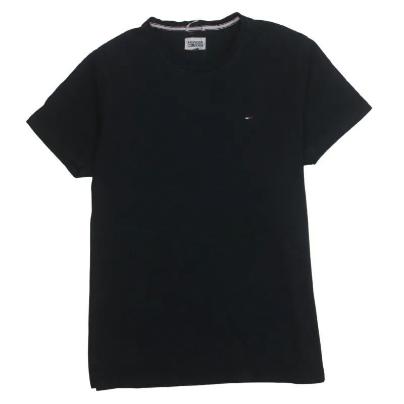 Tommy Hilfiger 90's Short Sleeves Crew Neck T Shirt Large Black sold by Vintage Club