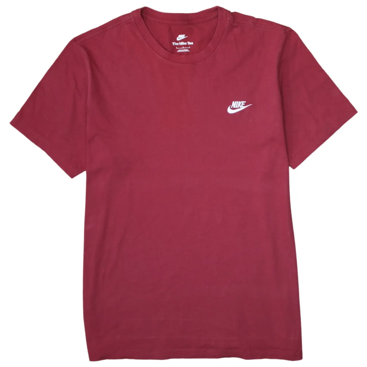 Nike 90's Swoosh Short Sleeves T Shirt Large Red sold by Vintage Club