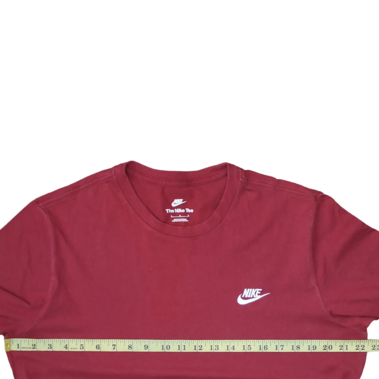 Nike 90's Swoosh Short Sleeves T Shirt Large Red sold by Vintage Club product image thumbnail 5
