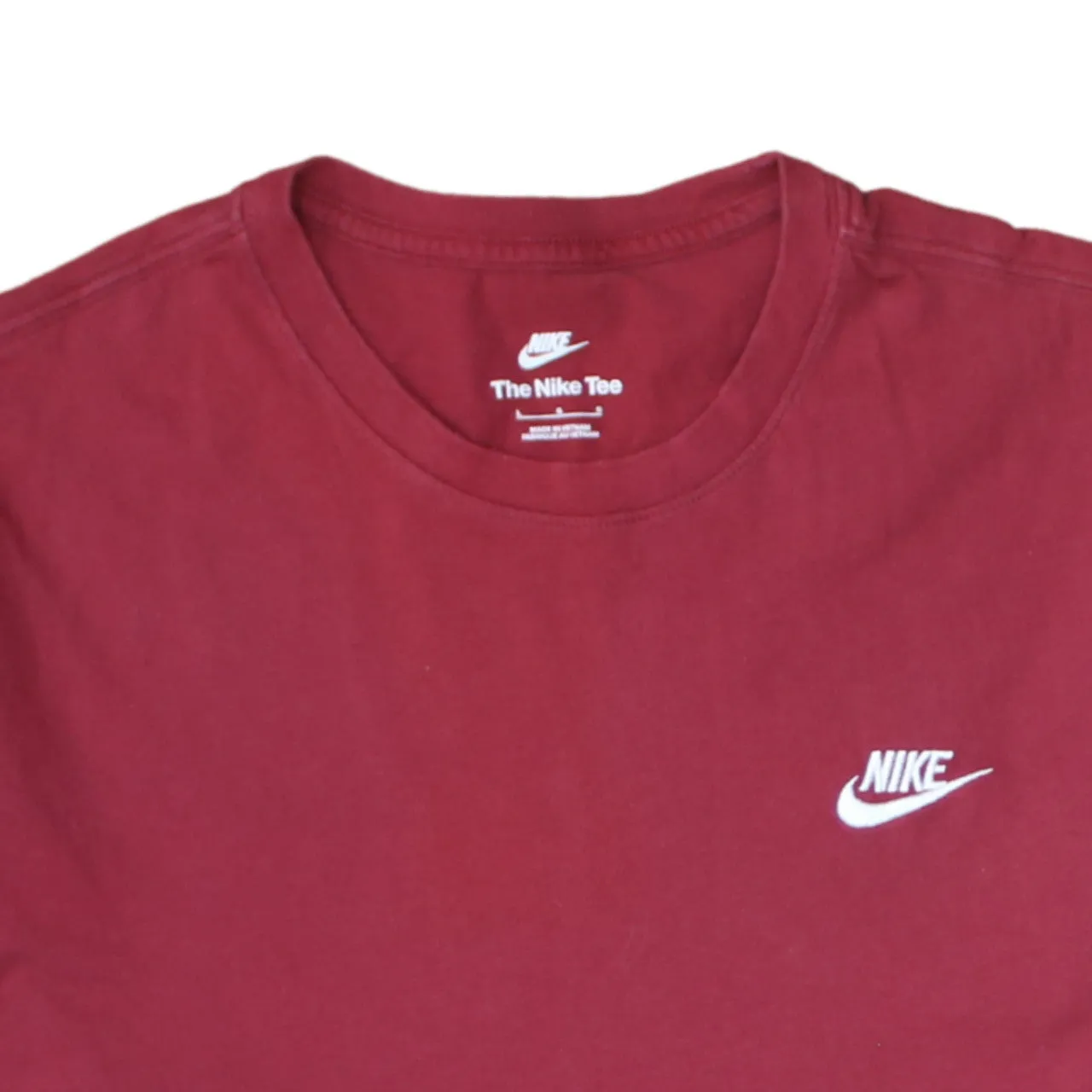 Nike 90's Swoosh Short Sleeves T Shirt Large Red sold by Vintage Club product image thumbnail 3