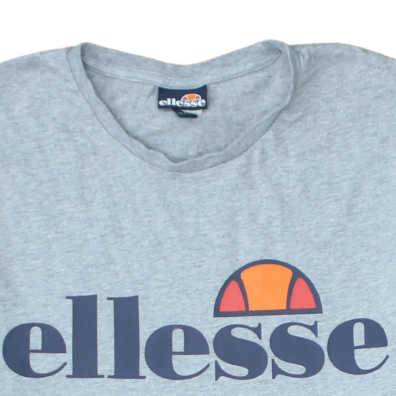 Ellesse 90's Spellout Short Sleeves T Shirt Large Grey sold by Vintage Club product image thumbnail 3
