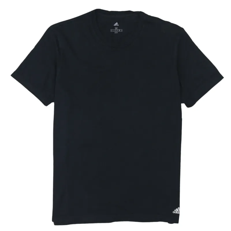 Adidas 90's Short Sleeves Crew Neck T Shirt Medium Black sold by Vintage Club