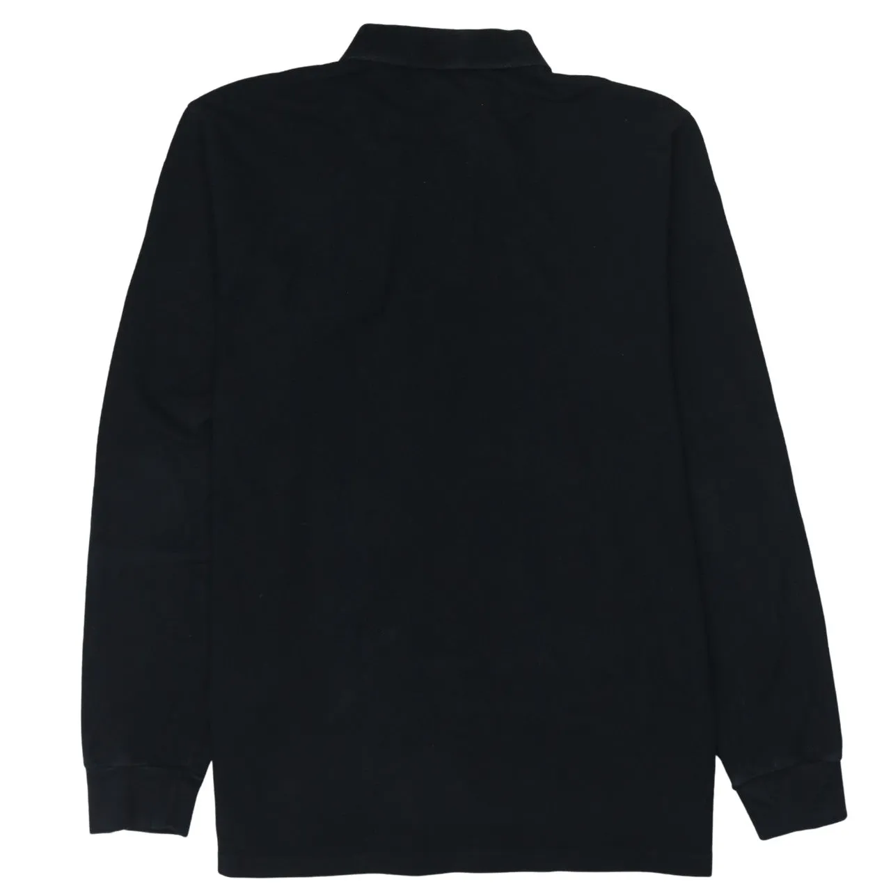 Stone Island 90's Long Sleeve Quarter Button Polo Shirt XXLarge (2XL) Black sold by Vintage Club product image thumbnail 2