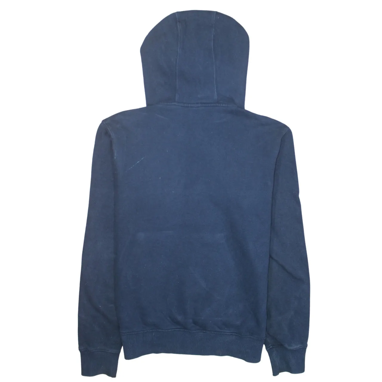 The North Face 90's Spellout Pullover Hoodie Large Navy Blue sold by Vintage Club product image thumbnail 2