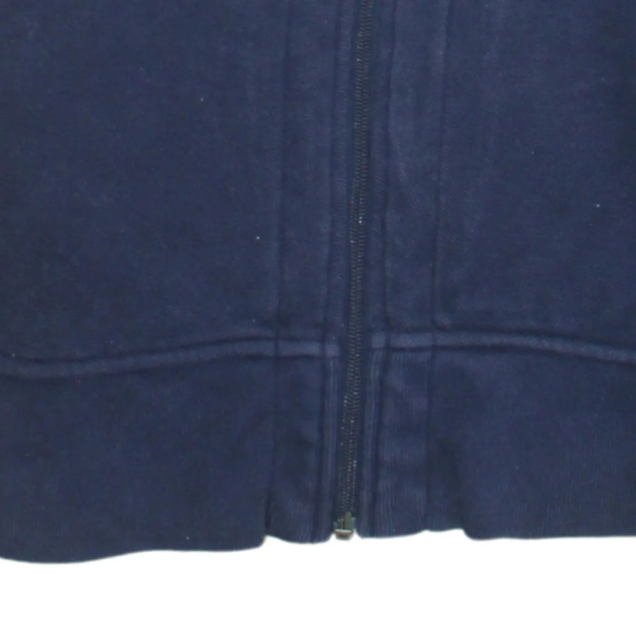 Polo Ralph Lauren 90's Lightweight Full Zip Up Sweatshirt Medium Navy Blue sold by Vintage Club product image thumbnail 4
