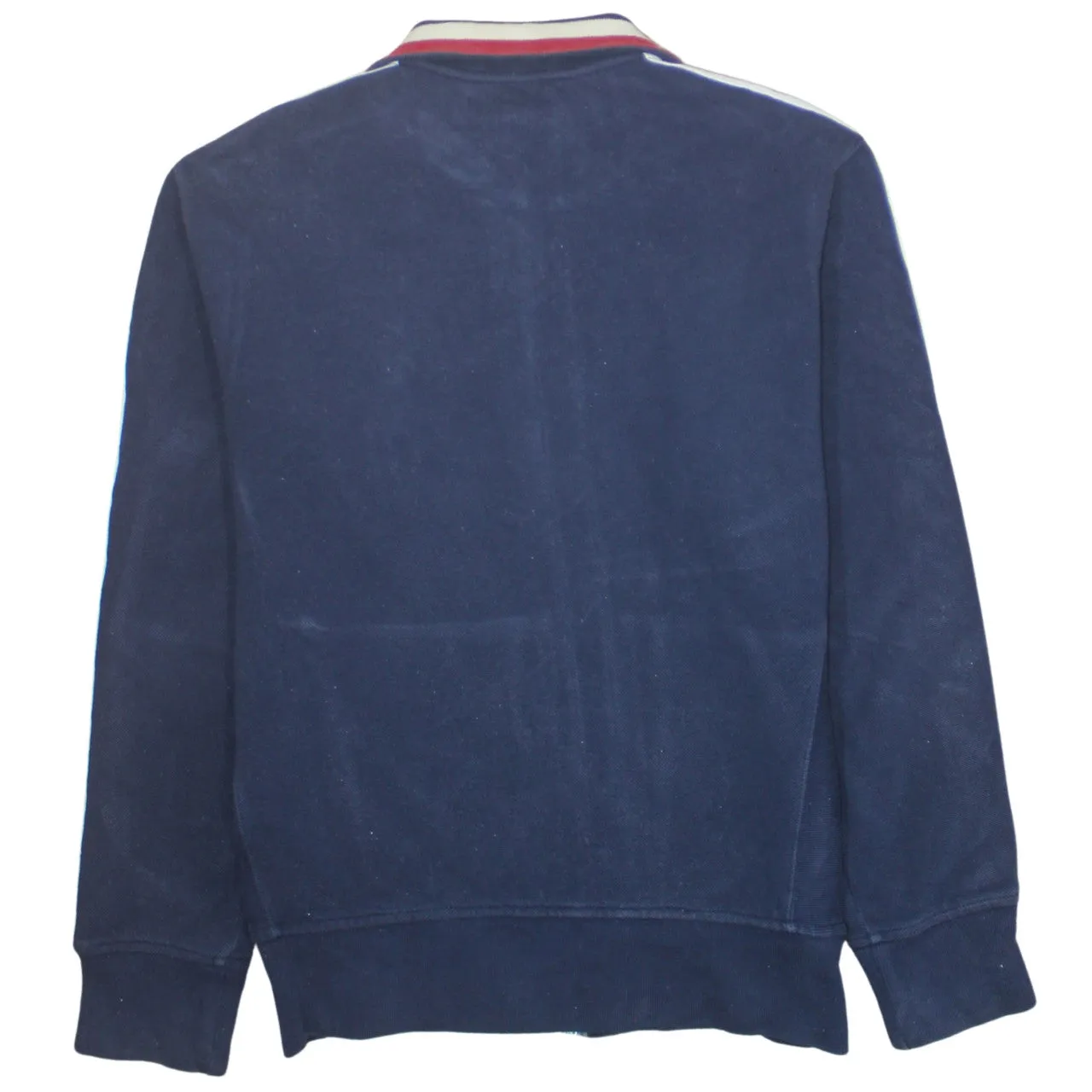 Polo Ralph Lauren 90's Lightweight Full Zip Up Sweatshirt Medium Navy Blue sold by Vintage Club product image thumbnail 2