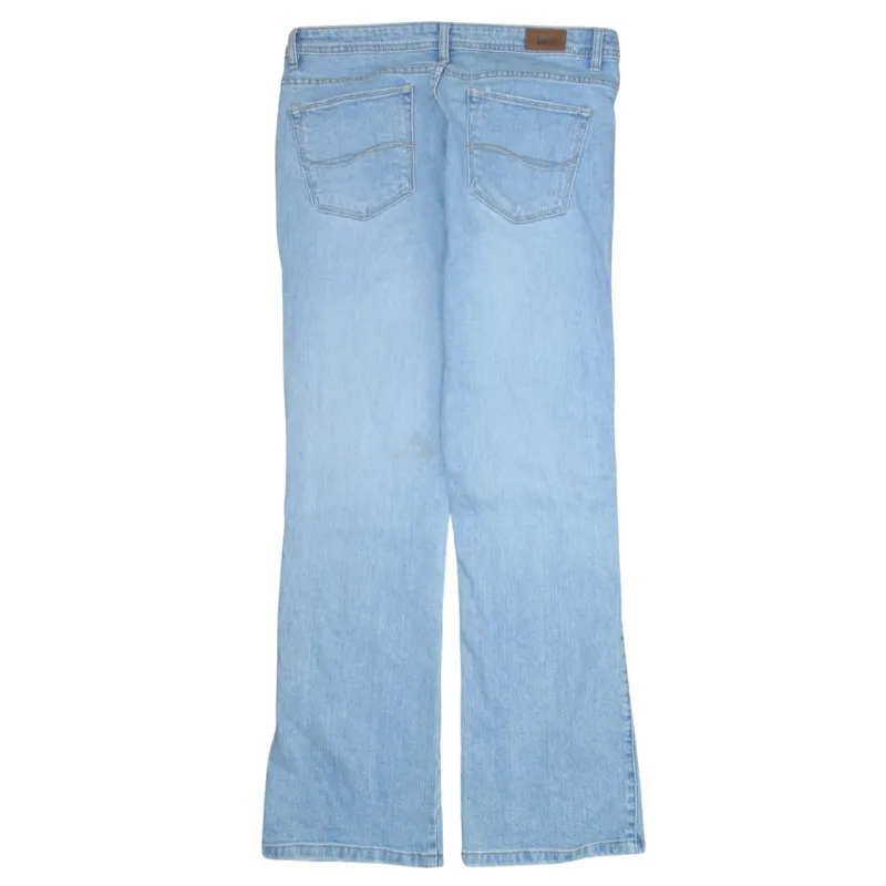 Lee 90's Lightwash Straight Leg Baggy Jeans / Pants 32 Blue sold by Vintage Club