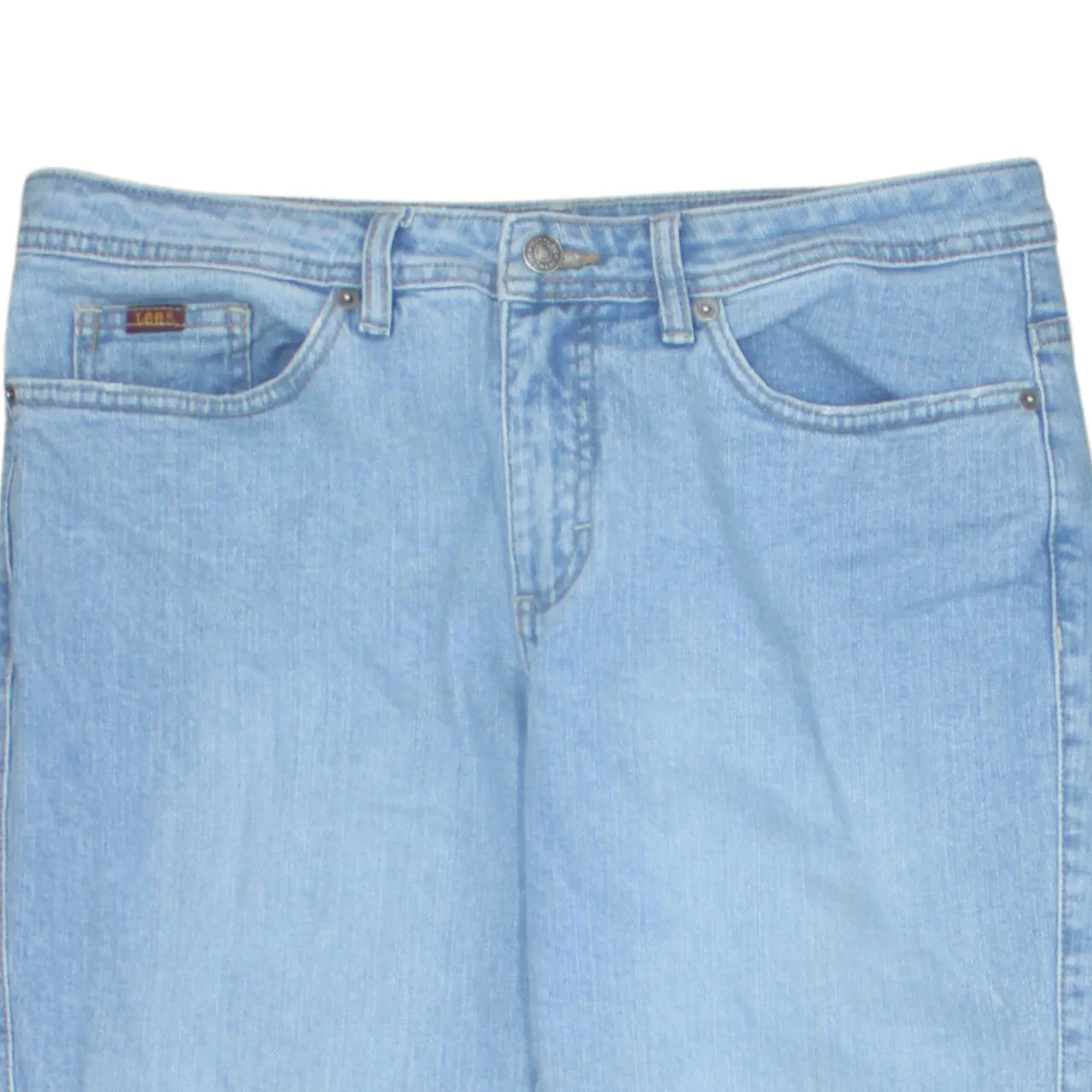 Lee 90's Lightwash Straight Leg Baggy Jeans / Pants 32 Blue sold by Vintage Club product image thumbnail 3