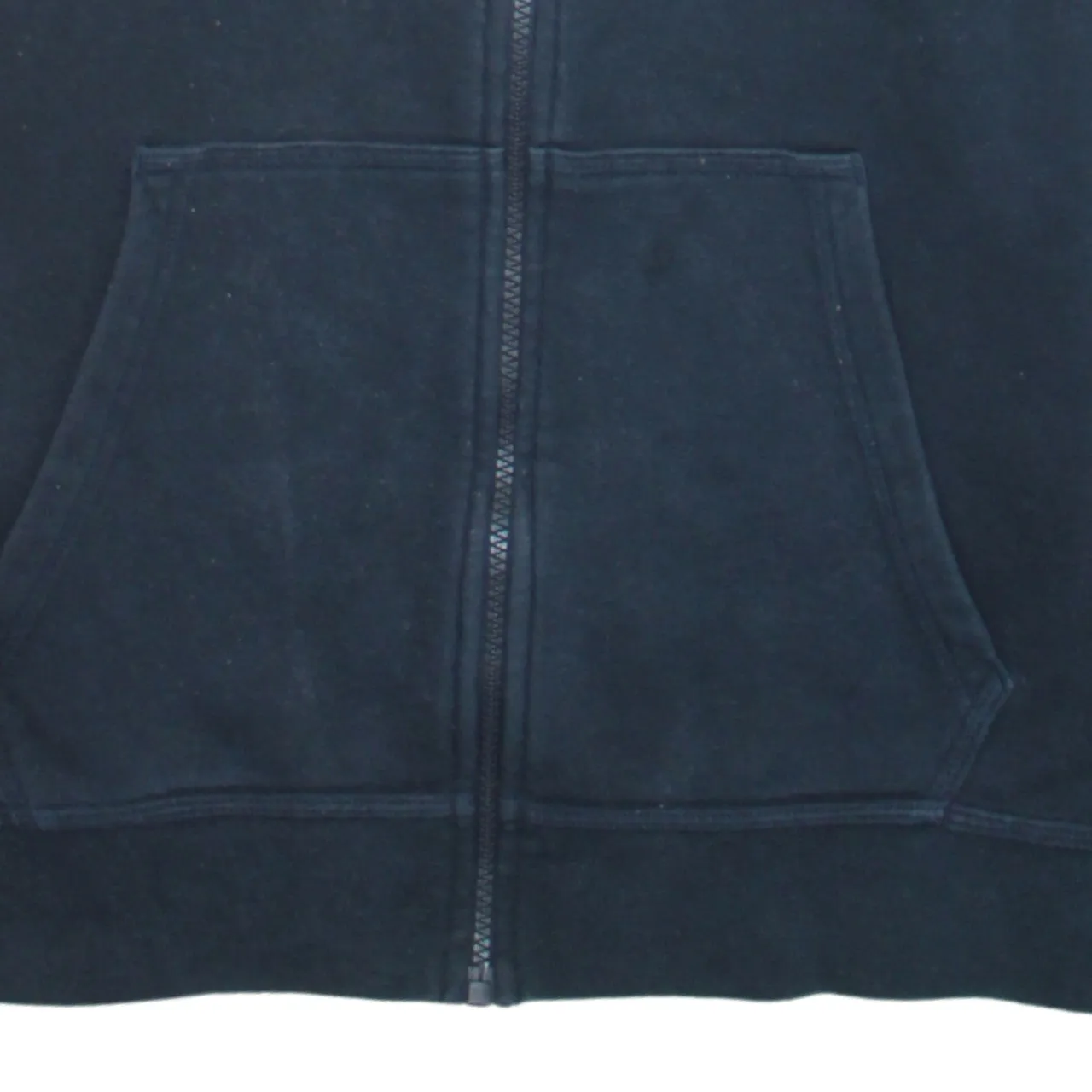 Nike 90's Swoosh Full Zip Up Hoodie Medium Black sold by Vintage Club product image thumbnail 4