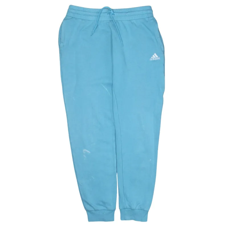 Adidas 90's Rib Cuff Casual Joggers / Sweatpants Small Blue made by Adidas