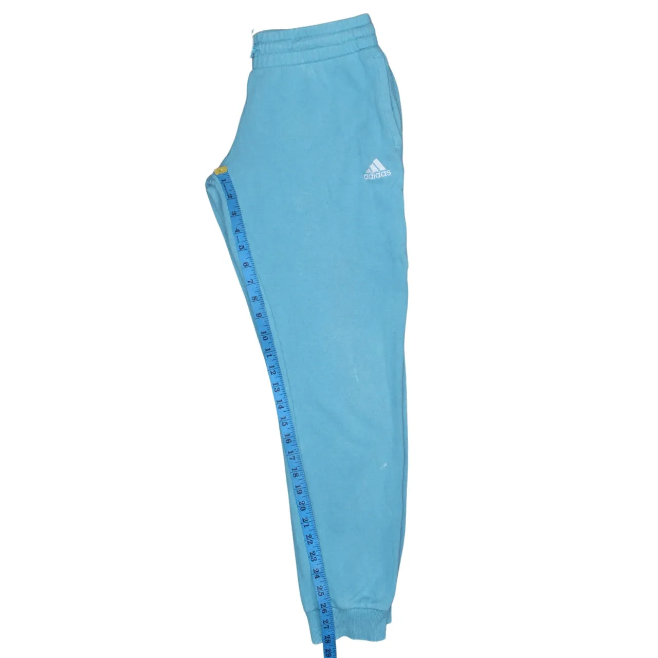 Adidas 90's Rib Cuff Casual Joggers / Sweatpants Small Blue sold by Vintage Club product image thumbnail 5