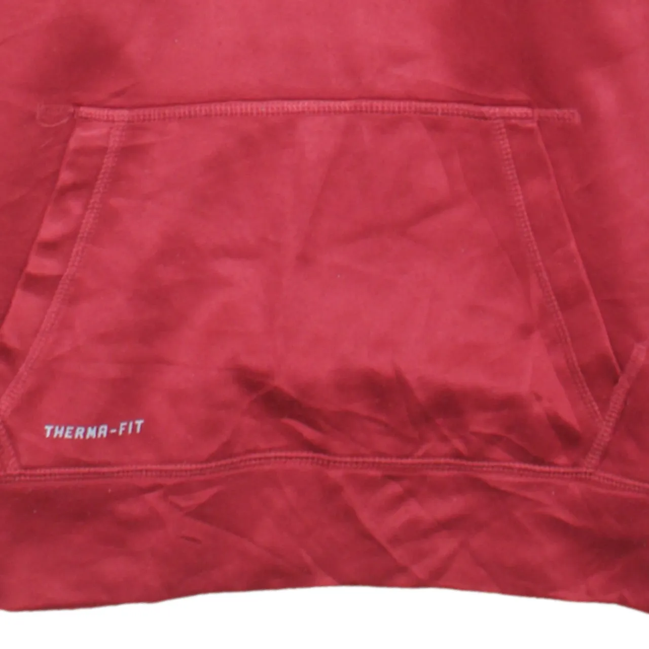 Nike 90's Center Middle Swoosh Pullover Hoodie Large Grey sold by Vintage Club product image thumbnail 4